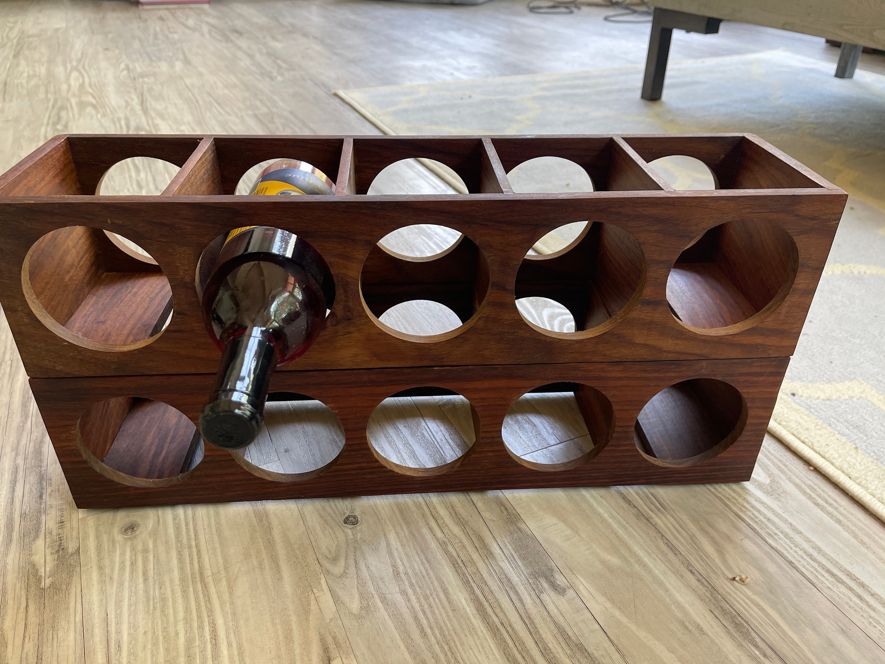 Crate barrel wine rack new arrivals