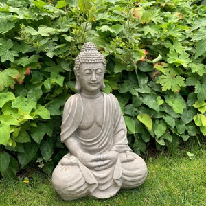 Gray buddha statue