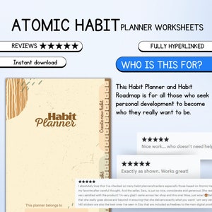 HabitSteps: who is this Atomic Habit Planner worksheet for?