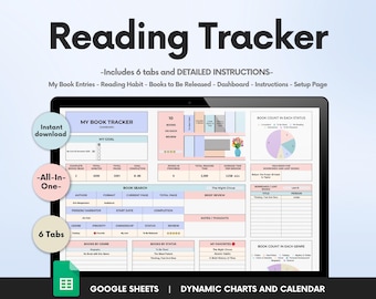 Diario di lettura digitale: Fogli Google per il monitoraggio dei libri (PDF)