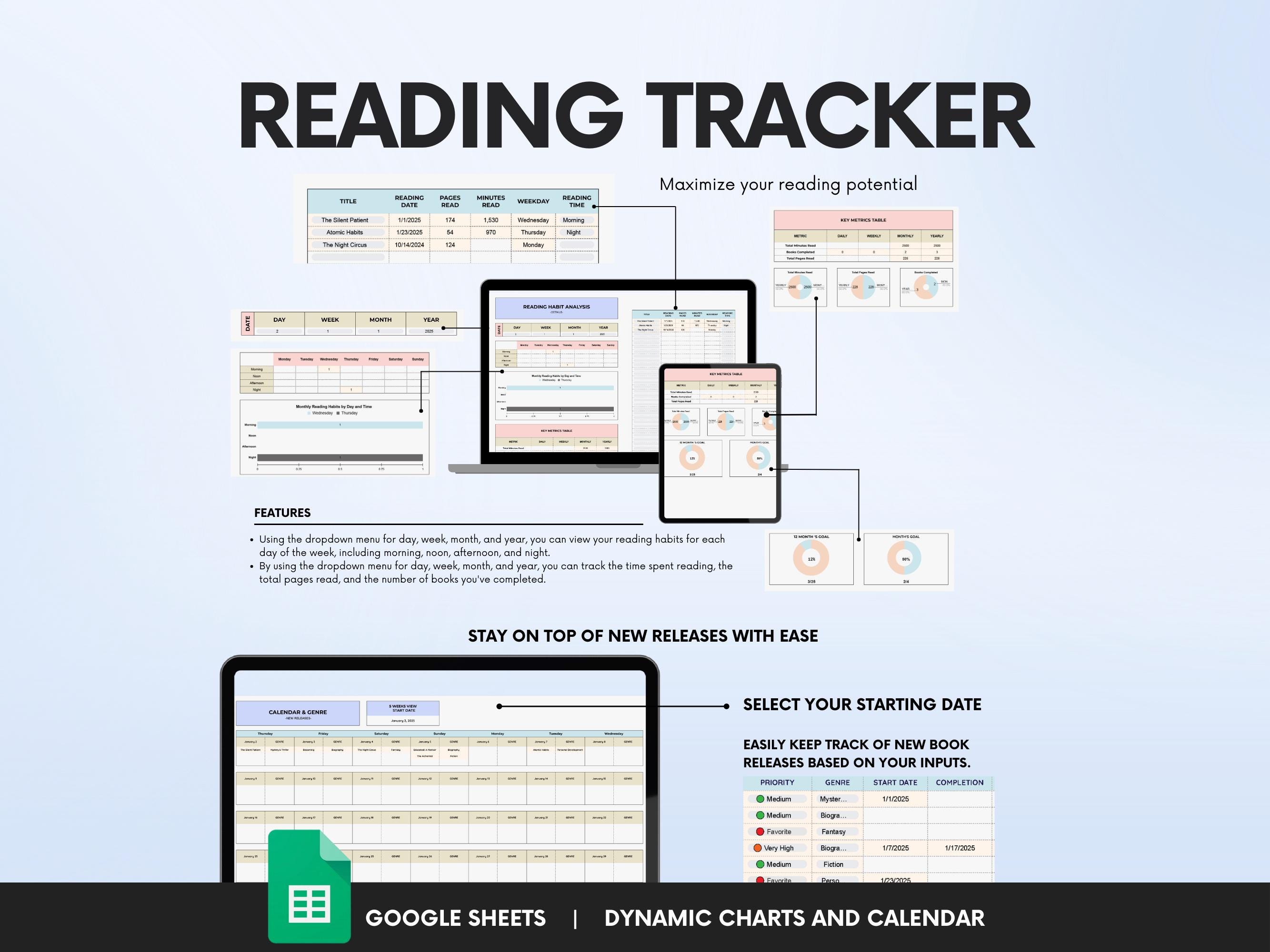 Reading Plan Spreadsheet Example Simple Budget Spreadsheet 2026 Reading Spreadsheet TBR Tracker Google ...