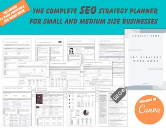The Complete SEO Strategy Planner for small and medium size Businesses.