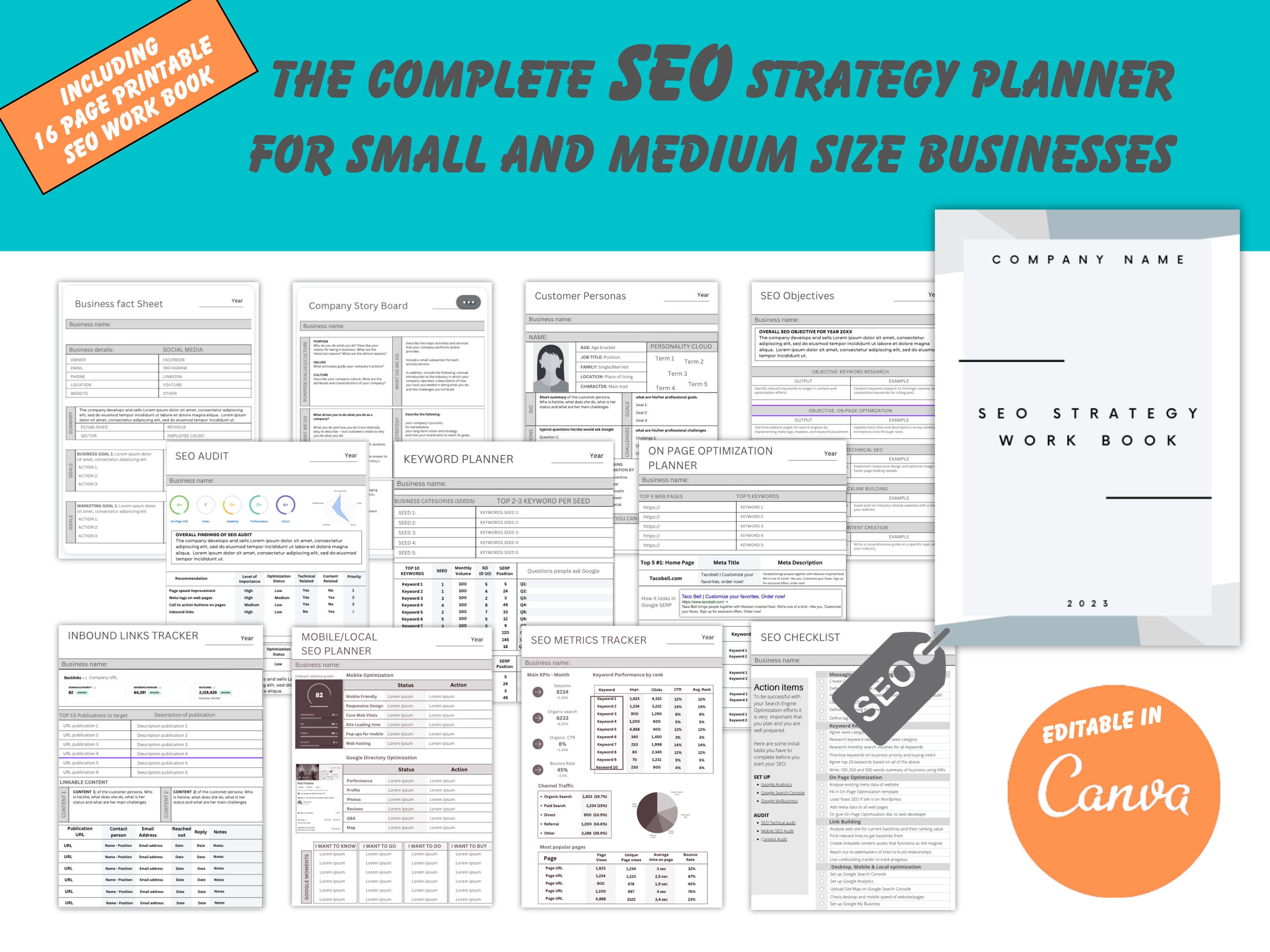 The Complete SEO Strategy Planner for Small and Medium Size Businesses ...