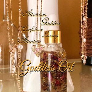 Goddess Beauty Oil *Best Seller*| Enchantment | Luxury | Sexy | Sultry | Glamour | Seduction | Beauty Spell | Attraction | Hoodoo Honey Oil