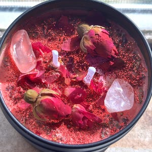 Attraction Candle | Love Spell Candle | Red Love Drawing Candle | Attraction Spell | Love Come To Me | Desire Me | Passion Candle