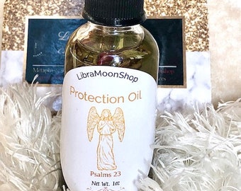 Protection Oil | Divine Protection | Return To Sender | Bitch Be Gone | Stay Away | Anointing Oil | Banishing | Ritual Oil | Spell Candles |
