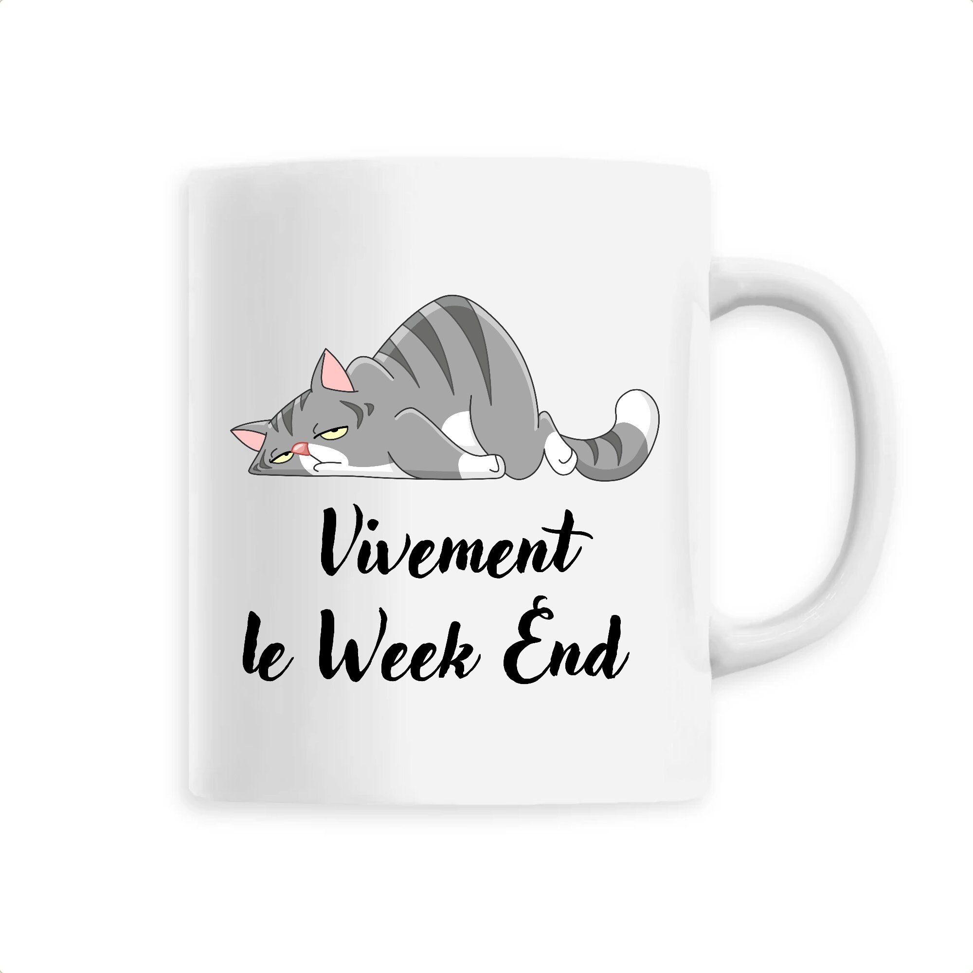 Mug - Vivement Le Week End Cadeau Original