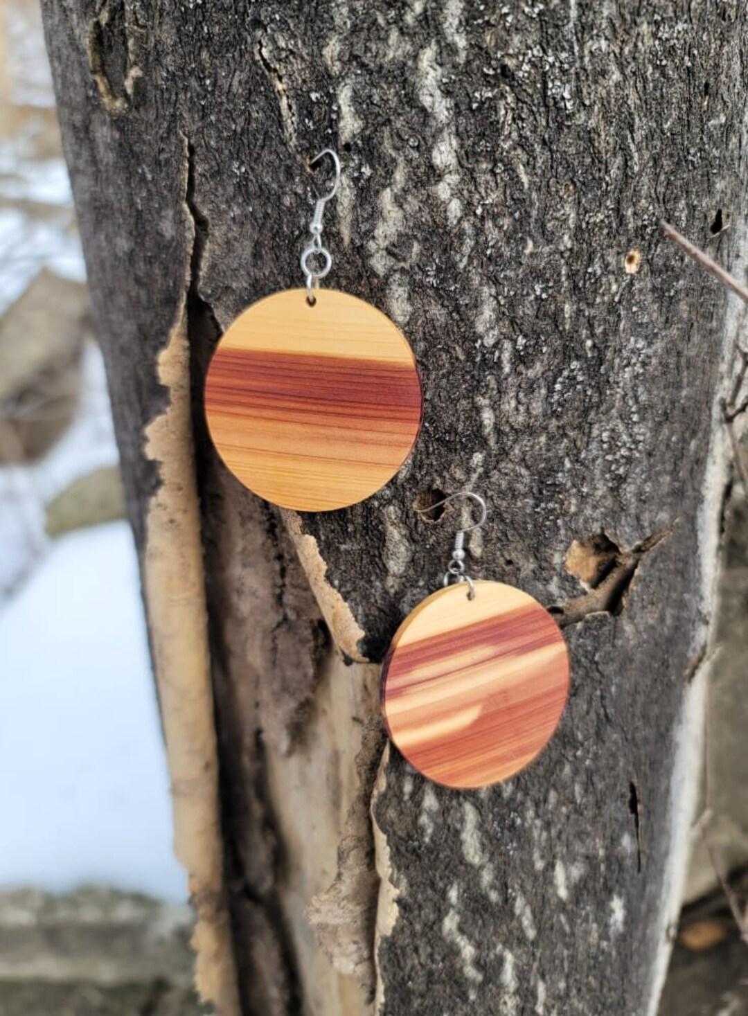 Red Cedar Circles 2 Inch - Etsy