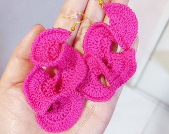 Padrão de crochê de brincos Genoveva