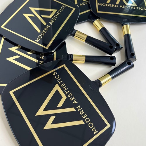 Personalised Handheld Makeup Mirror Etsy