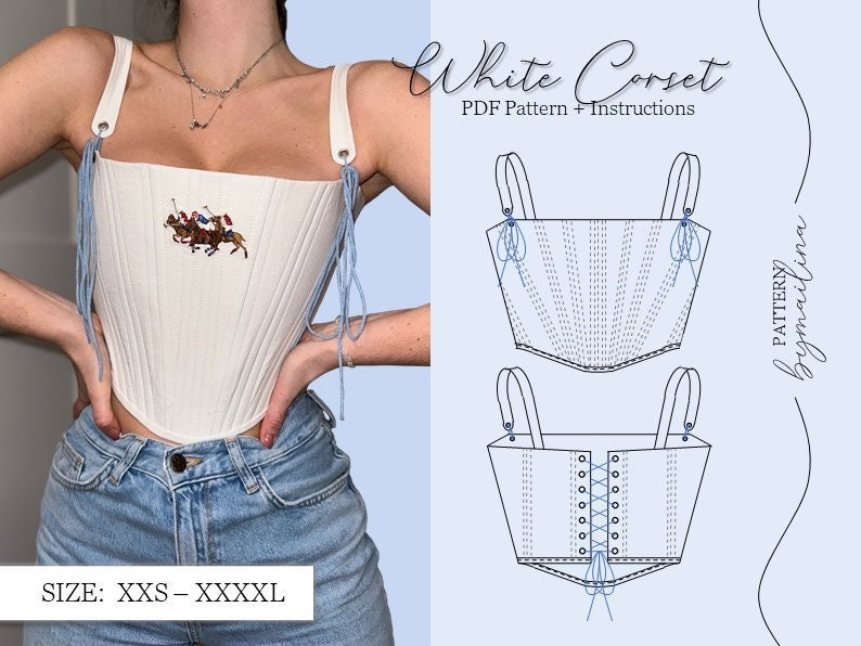 Butterfly Corset Top -  Canada