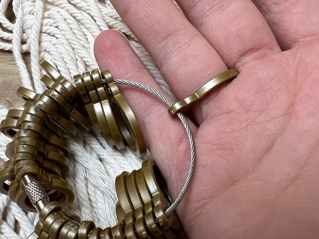 Ring Gauge, Ring Tape Measure, Ring Size Meter, Multisizer, Determine