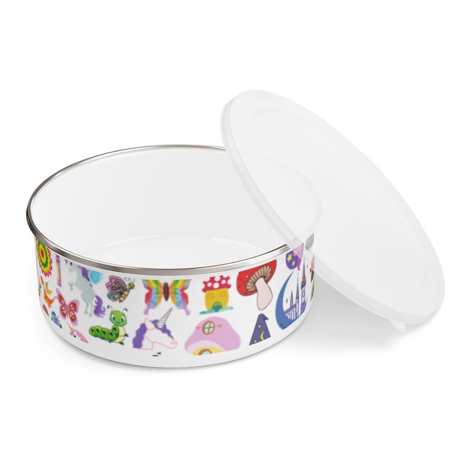 Discover STORYBOOK MYTHICAL MAGICAL Princess Enamel Bowl