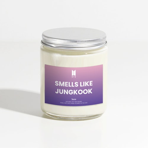 Smells Like Jungkook KPOP Gift BTS Fan Gift Candle Army Etsy