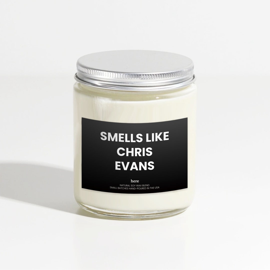 Smells Like Chris Evans Candle Personalized Smells Like Etsy