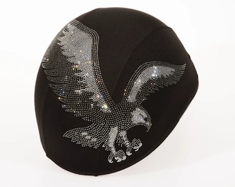 bling butterfly design for motorcycle helmet Rhinestone Butterfly Bling Helmet Cover: Handmade Crystal Helmet Skin