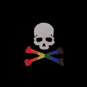 Cross bone skull rhinestone iron on patches ,personalized fashion sparkle heat press designs , 9 x 8