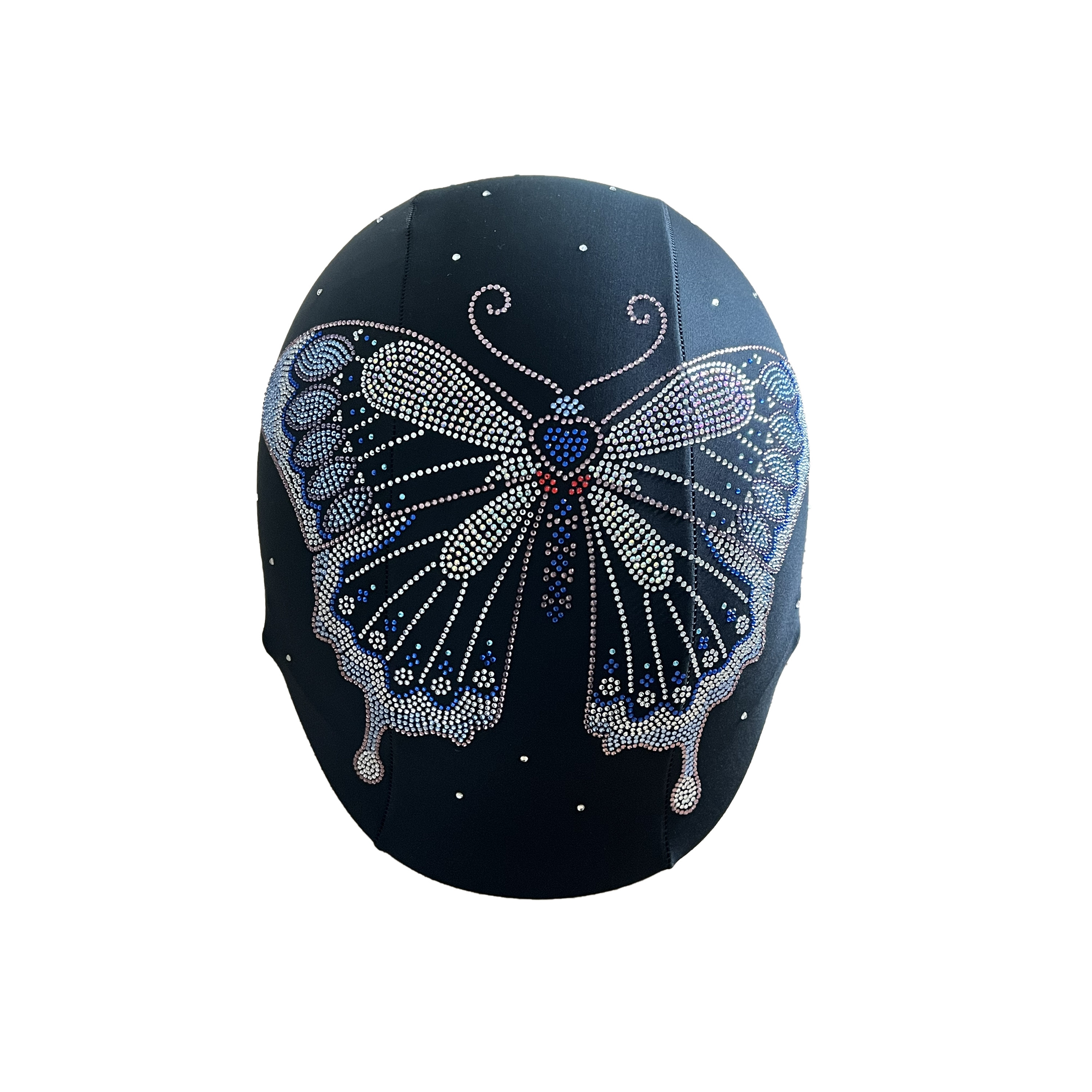 bling butterfly design for motorcycle helmet Butterfly Helmet Cover, Blinged Out Helmet Covers , Bling Helmets , Helmet  for Girls , Butterfly Rhinestones Helmet , Crystal Helmet Cover