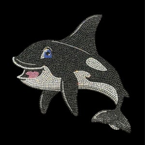 Ocra Iron on rhinestone glittering heat transfer design , bling hot fix crystal ocra patch decal , iron on rhinestone appliques