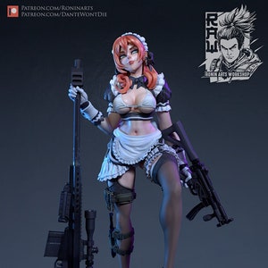 Astrid Maid Assassin by Ronin Arts Workshop Miniatures