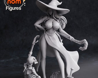 Sorceress Statue Model Kit by Nomnom Figures