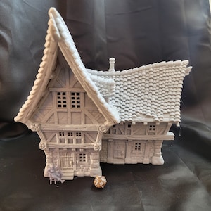 Medium House from &quot;City of Firwood&quot; by STL Miniatures Terrain 28mm