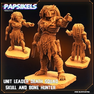 Skull Hunter Death Squad from &quot;Skull Hunters&quot; by Papsikels Miniatures