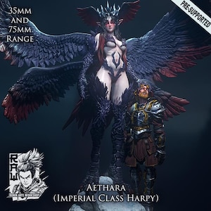 Aethara - Giant Imperial Harpy Ronin Arts Workshop