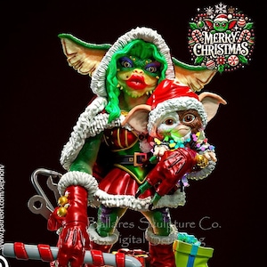 Holiday Greta Gremlin Statue Model Kit by Creative Geek MB