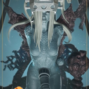 Jenova Statue Model Kit by Nom Nom Figures