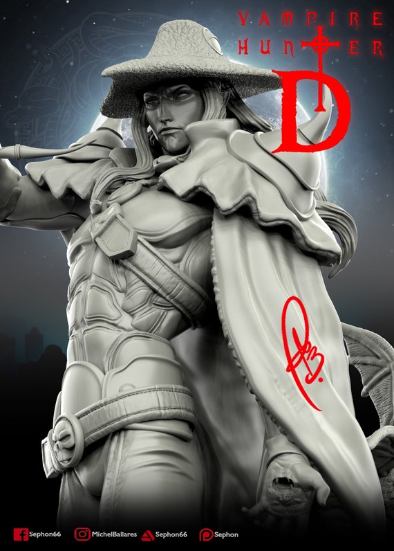 VAMPIRE HUNTER D BY CREATIVE GEEK MB | 3D Print Model