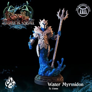 Water Myrmidon from &quot;Rise of the Shark God&quot; by Crippled God Foundry Miniatures