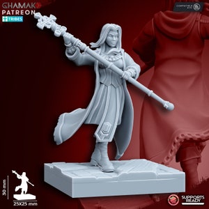 Sunev Wizard  by Ghamak Miniatures