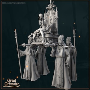 Sacred Procession from &quot;Dawn of Heresy&quot; by Great Grimoire Miniatures