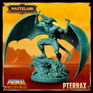 Pterrax from Wasteland by Primal Collectibles Miniatures Heroquest RPG