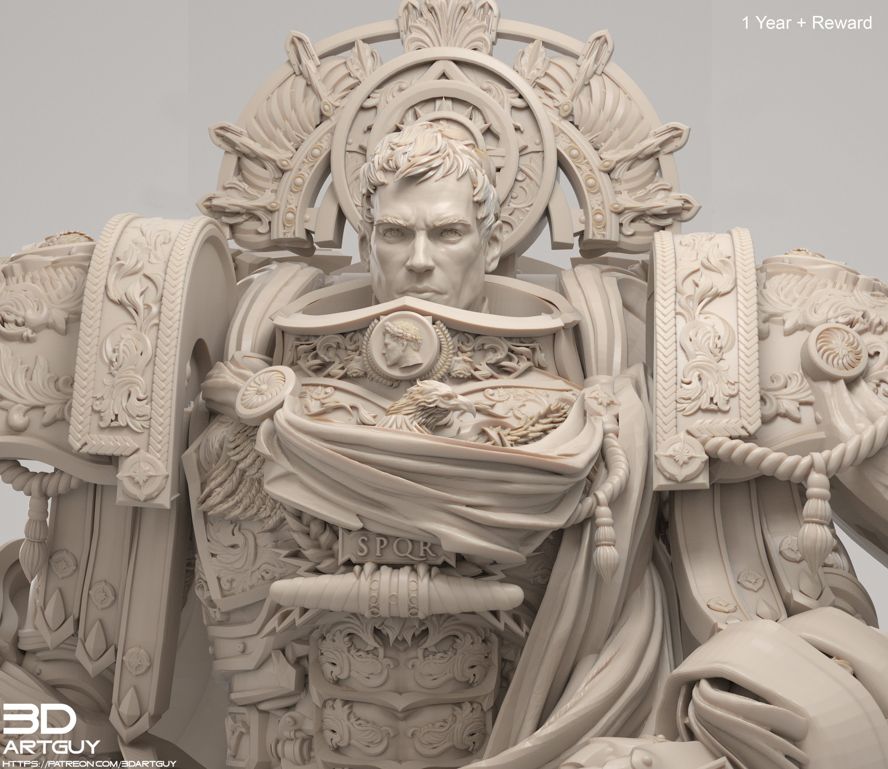 Primarch Bust - Etsy