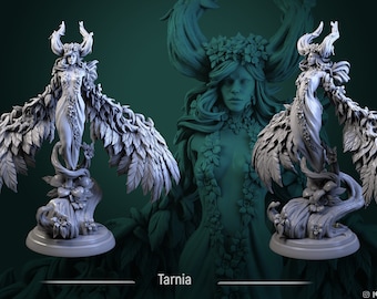 Tarnia Elven Queen from &quot;Elven Veil&quot; by White Werewolf Tavern Miniatures RPG
