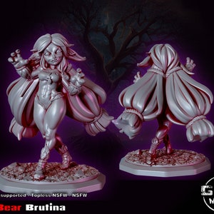 Bugbear Brutina by Gaz Mini Miniatures