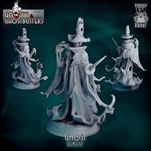 Ghost Duelist from &quot;Ghosts & Ghost Hunter&quot; by Drunken Dwarf Miniatures