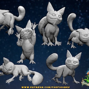Locats Scifi Creatures by Foe Figures Miniatures