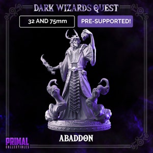 Abaddon Necromancer by Primal Collectibles Miniatures