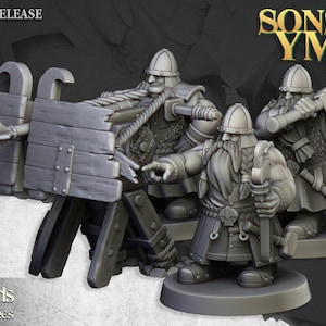 Dwarf Siege Engines by Highland Miniatures