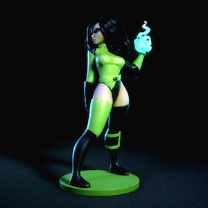 Shego Statue Model Kit by Torrida Minis Miniatures