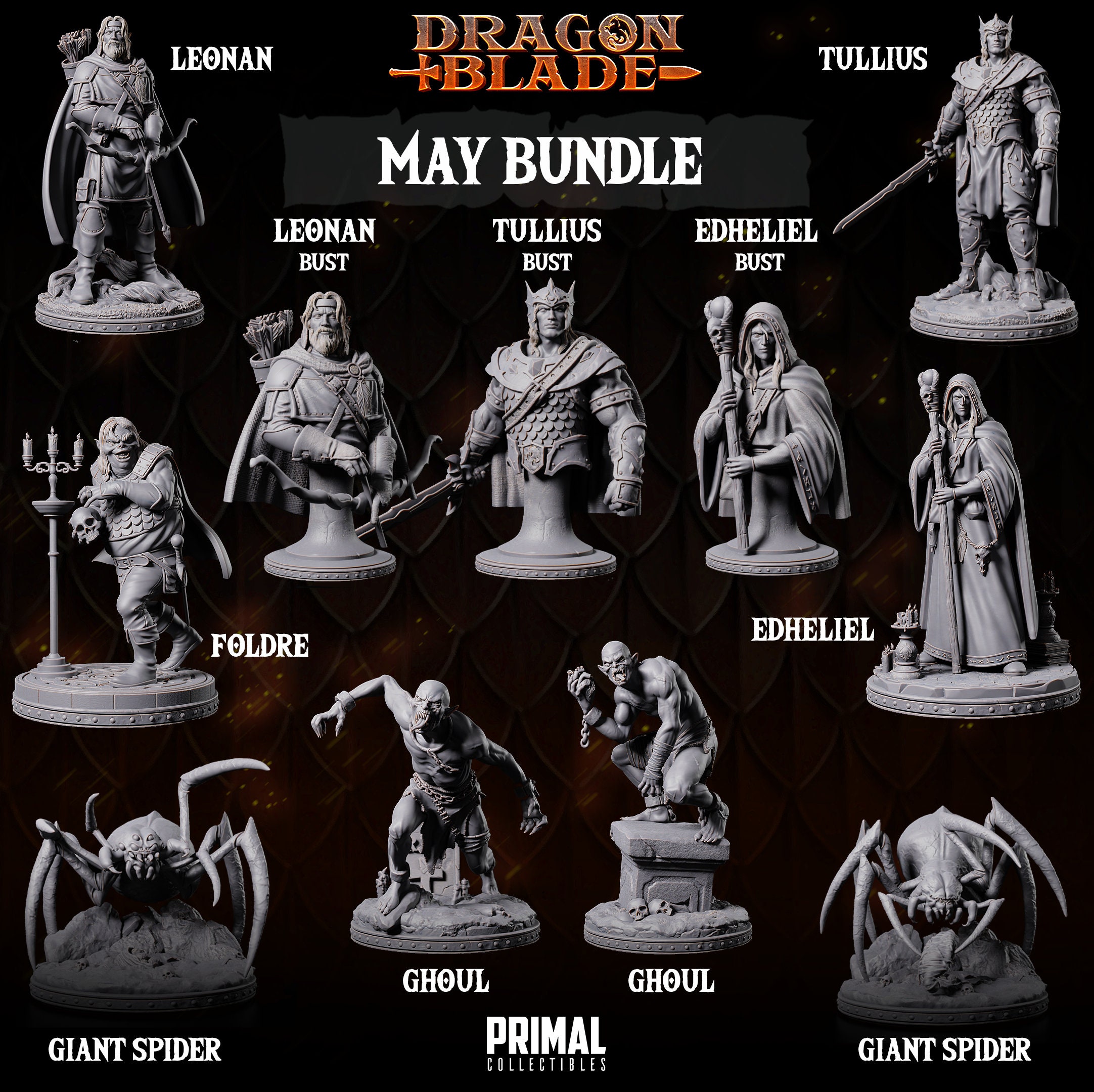 Dragon Blade Marshall Shineblade 32mm/54mm Scale Primal 