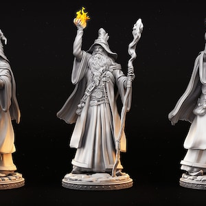 Solon Old Wizard by Primal Collectibles Miniatures Heroquest RPG