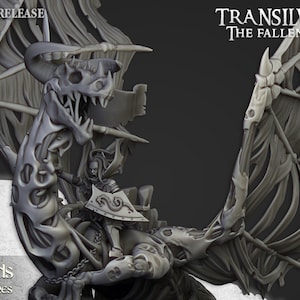 Vampire Lord on Dragon by Highland Miniatures