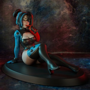 Switch Girl Stature Model Kit by Jiggystix Pin Up Factory