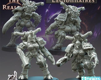 Monstress Legionaries of Excess by Across the Realms Miniatures