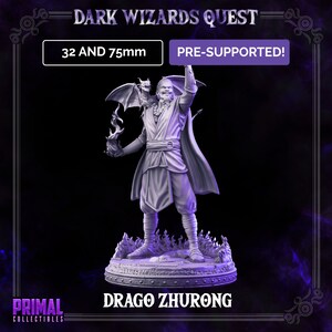 Drago Fire Mage by Primal Collectibles Miniatures