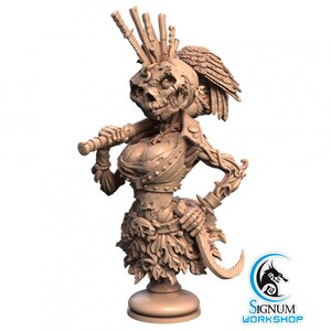 Rebecca Pumpkinhead Bust from &quot;Last Harvest Parade&quot; by Signum Workshop Miniatures